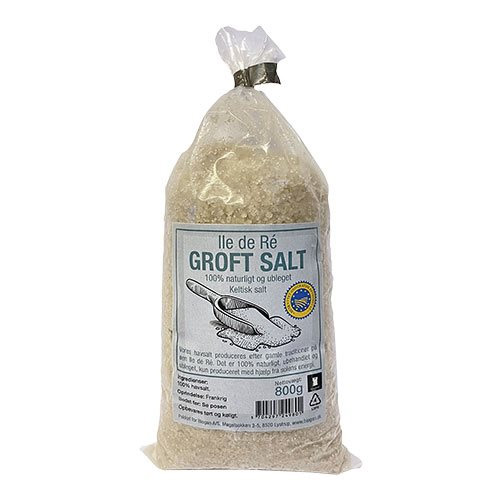 Billede af Fransk groft havsalt Ile de Ré ubleget