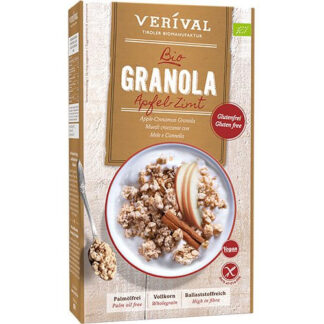 Fuldkornsgranola med æble og kanel, øko - OBS bedst før 070225