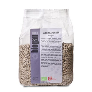Solsikkekerner 500 gr, økologiske Biogan