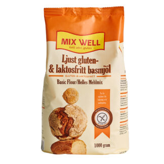 Gluten- og laktosefri lys basismel - Mix Well 103