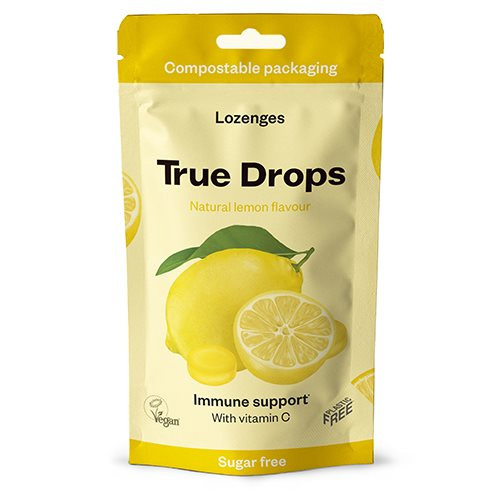 True Drops Lemon Sukkerfri