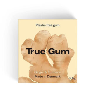 Ingefær og gurkemeje True Gum