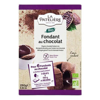 Glutenfri chokoladefondant melmix