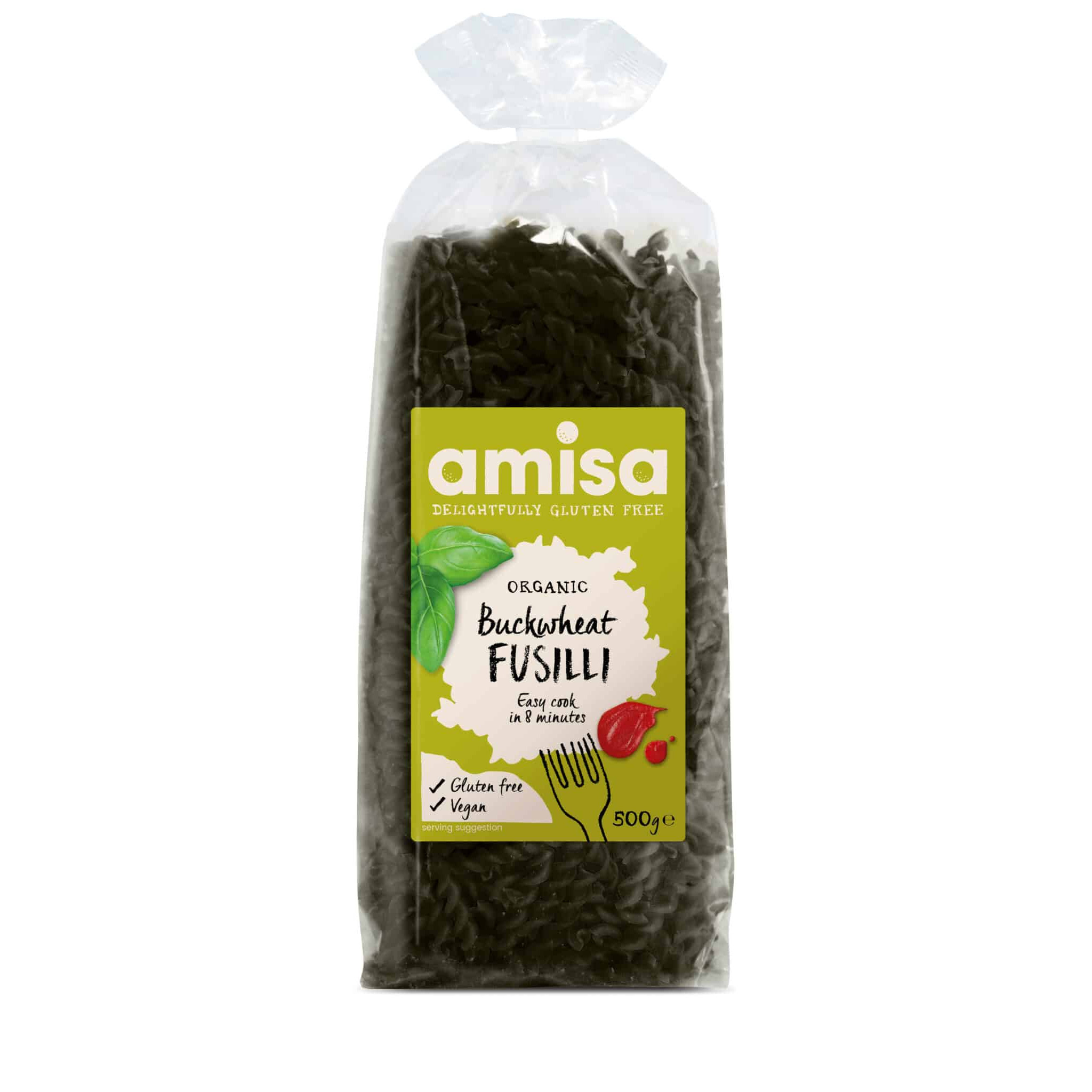 Glutenfri Boghvede Fusilli økologisk