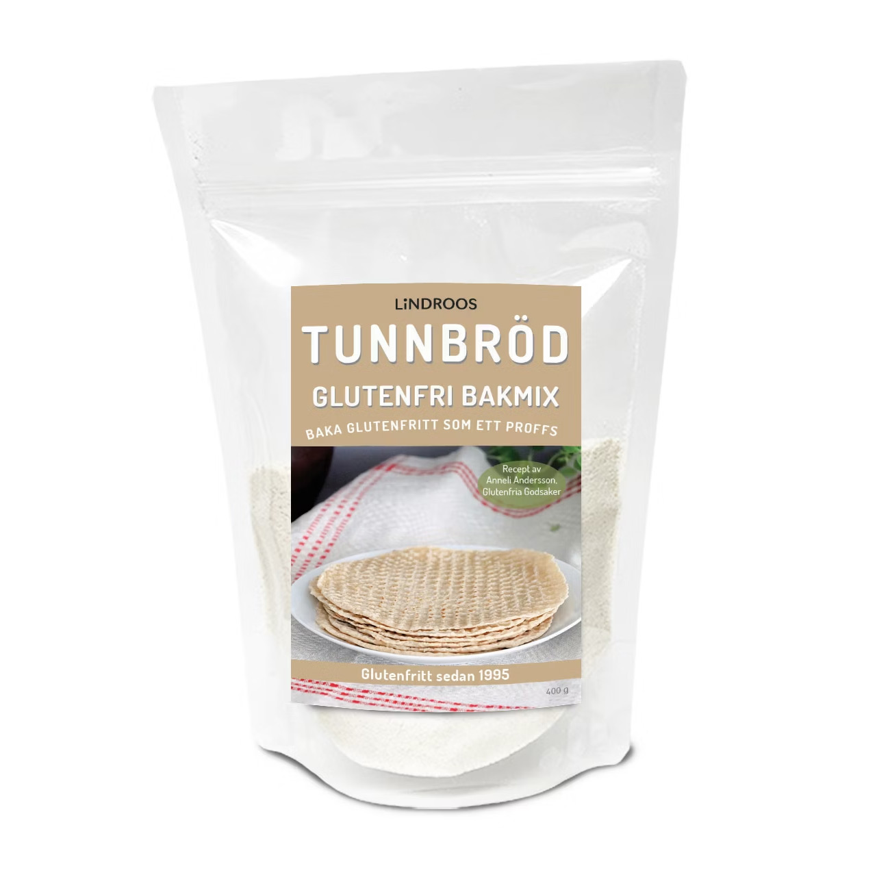 Glutenfri fladbrød melmix – Tunnbrød