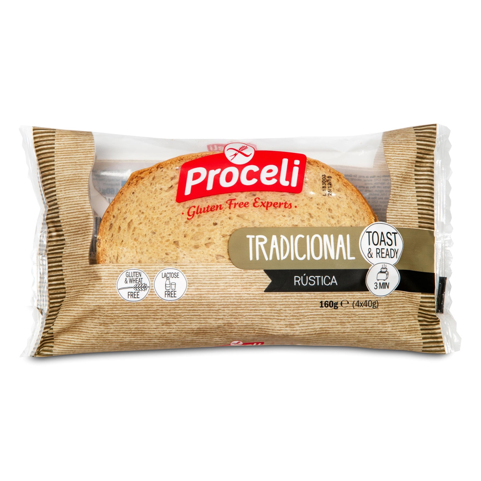 Glutenfri grov landbrød i skiver – OBS bedst før 09.02.25