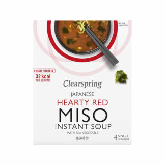 Instant hearty red miso suppe