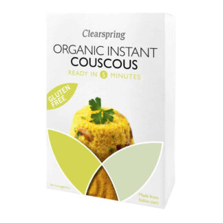 Instant glutenfri couscous