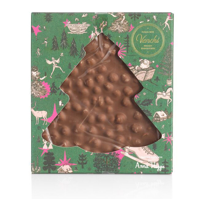 Venchi Mælkechokolade Juletræ Med Hasselnødder