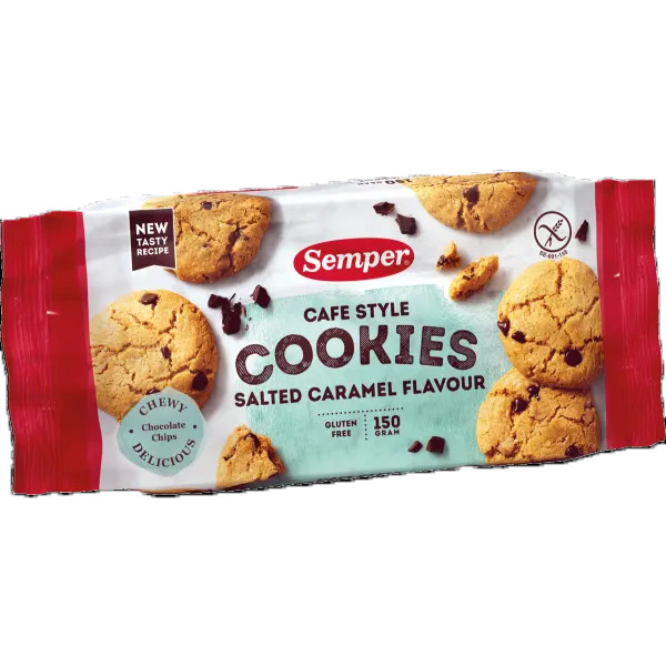 Glutenfri Salted Caramel Cookies – OBS bedst førs 22.02.25