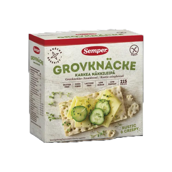 Glutenfri grovknækbrød – OBS bedst før 06.04.25