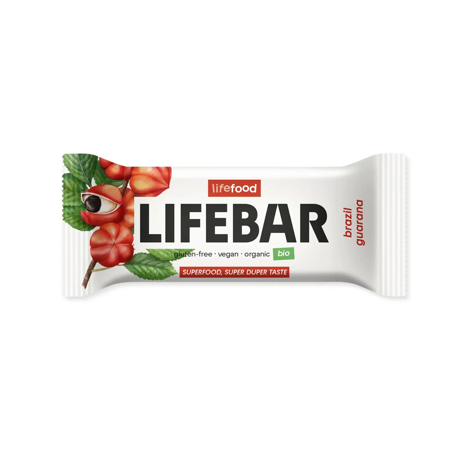 Lifebar Brazil Guarana øko Glutenfri