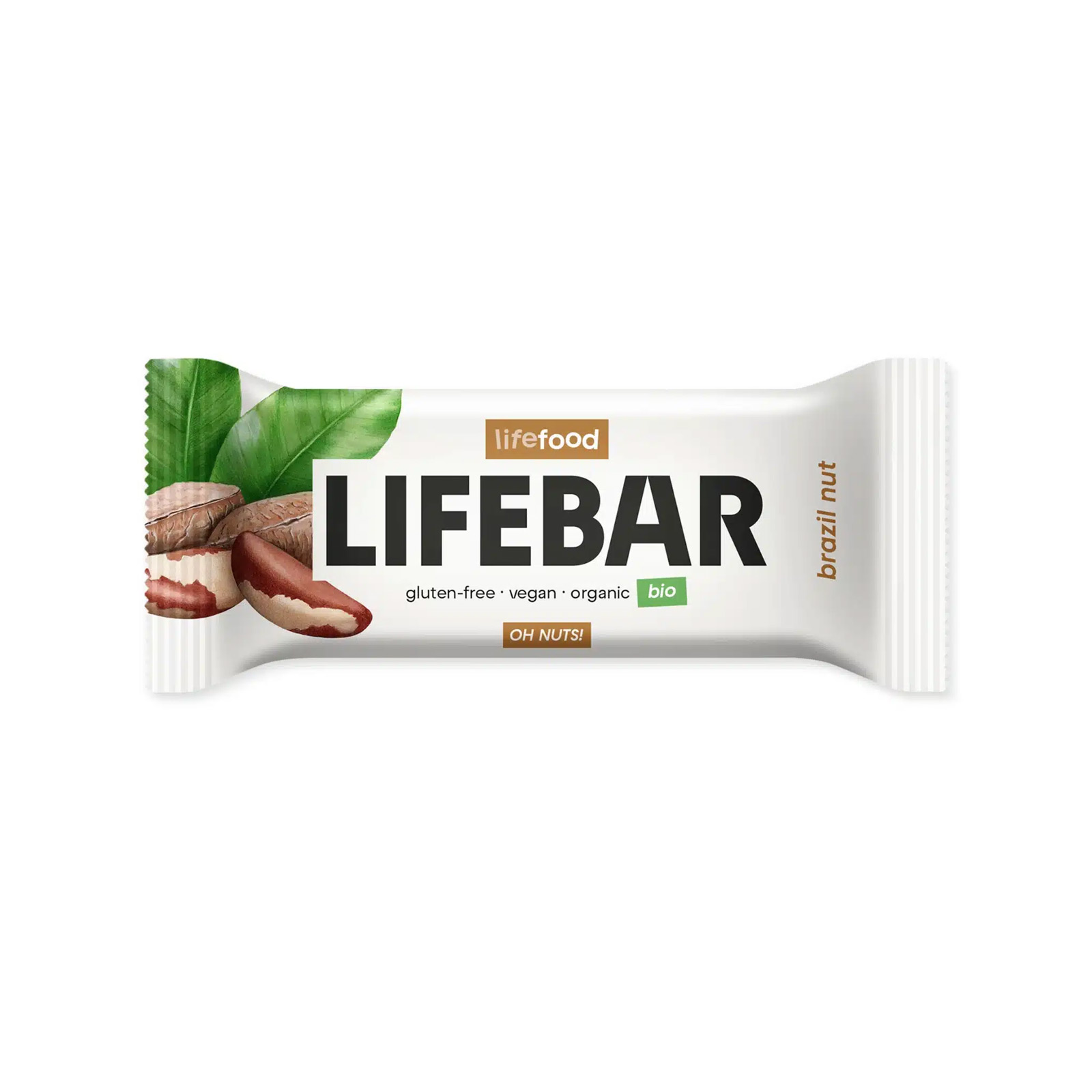 Lifebar Brazil Nuts øko Glutenfri