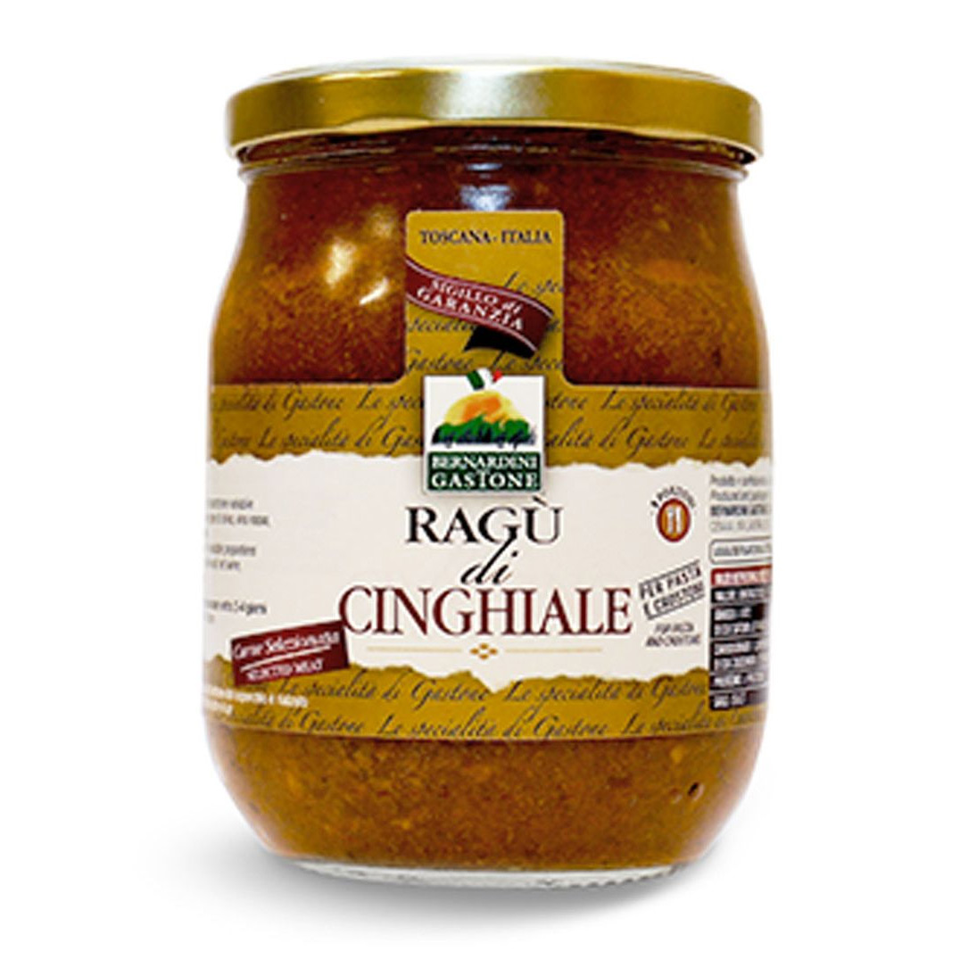 Ragu di Cinghiale Pastasauce m. vildsvin