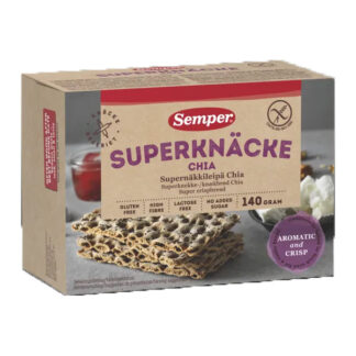 Superknækbrød med chia - glutenfri
