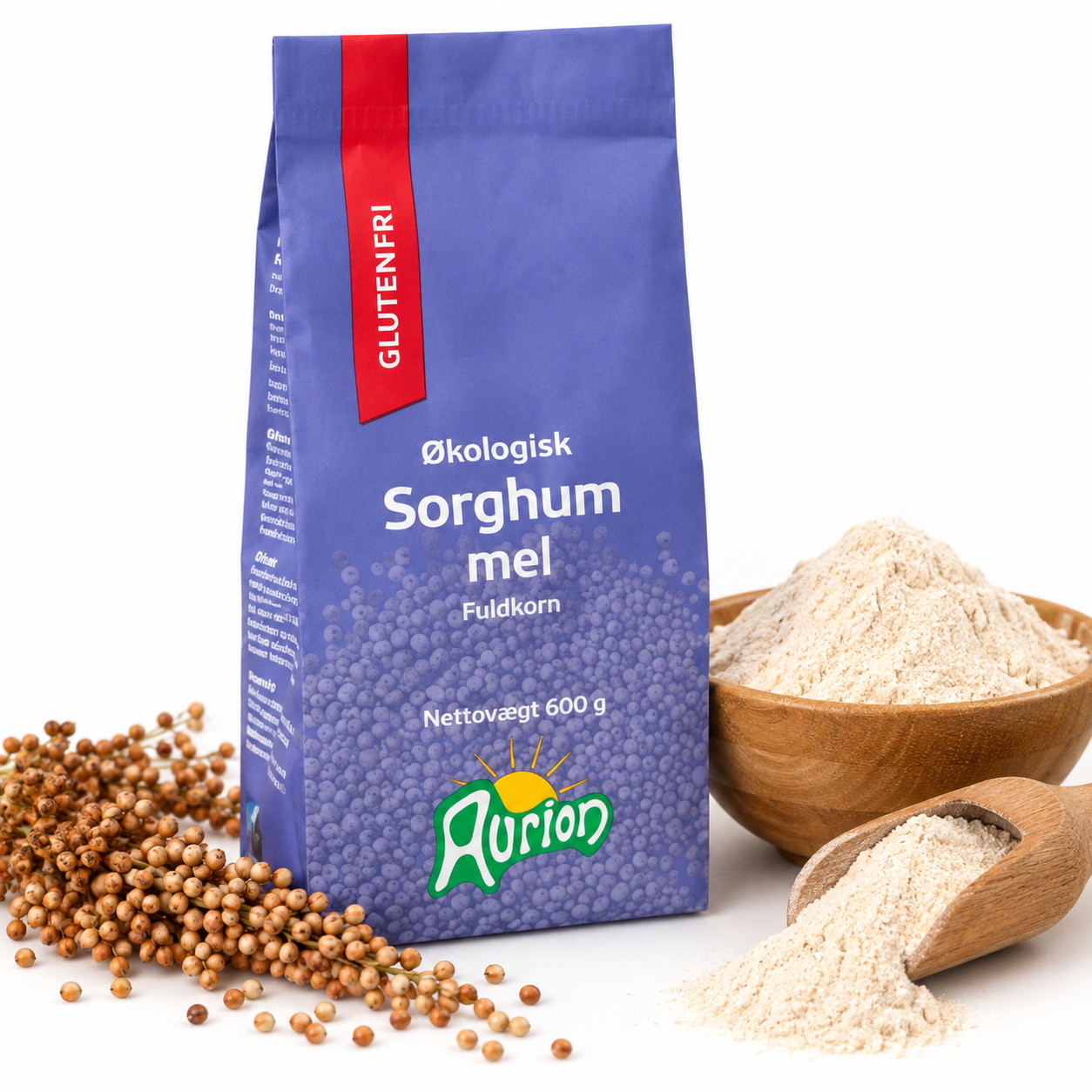 Sorghummel - økologisk og glutenfri - Aurion