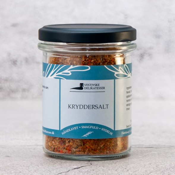 Vestjyske Delikatesser Kryddersalt fra Løvegården
