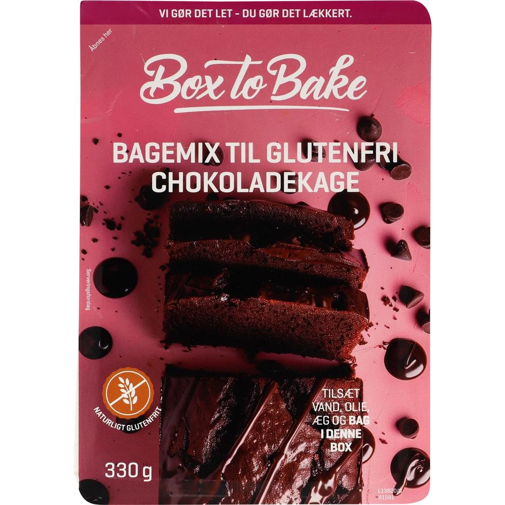Glutenfri Bagemix Chokoladekage