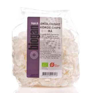 Kokoschips, rå - økologisk