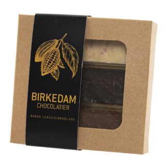 Birkedam chokoladeæske 3 stk
