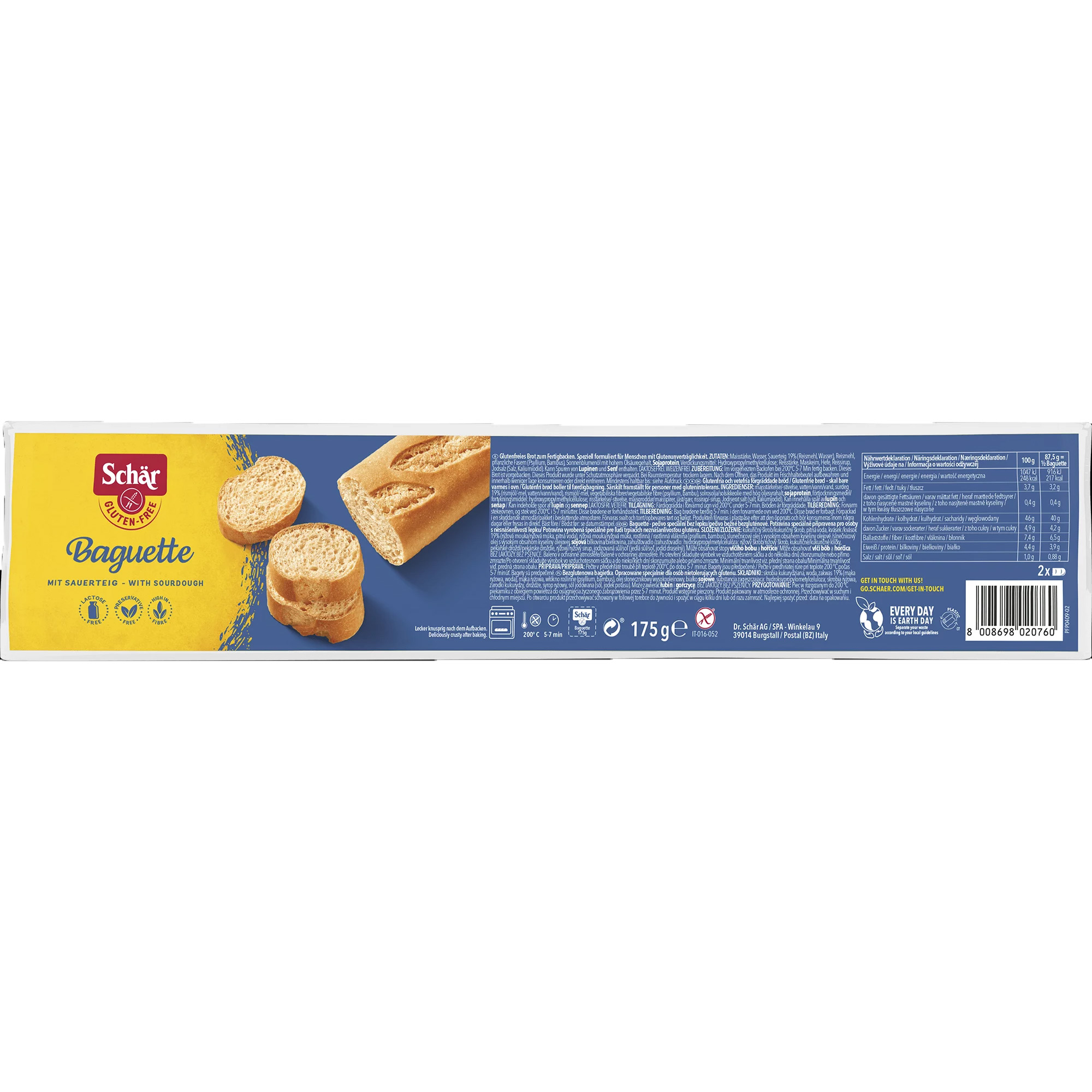 Glutenfri Baguette Schär