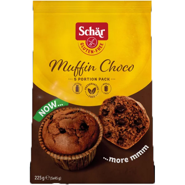 Glutenfri Chokolademuffins Schär