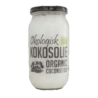 Kokosolie jomfru koldpresset, Økologisk