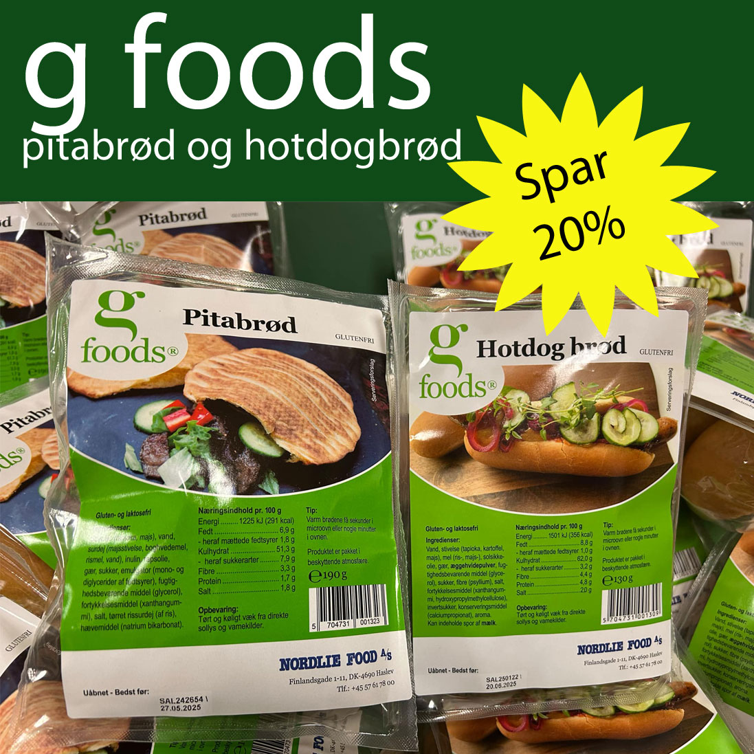g foods tilbud