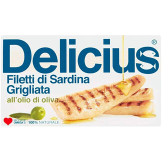 Grillet sardinfilet i olivenolie