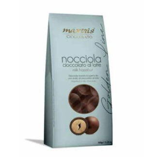Hasselnødder overtrukket med glutenfri mælkechokolade