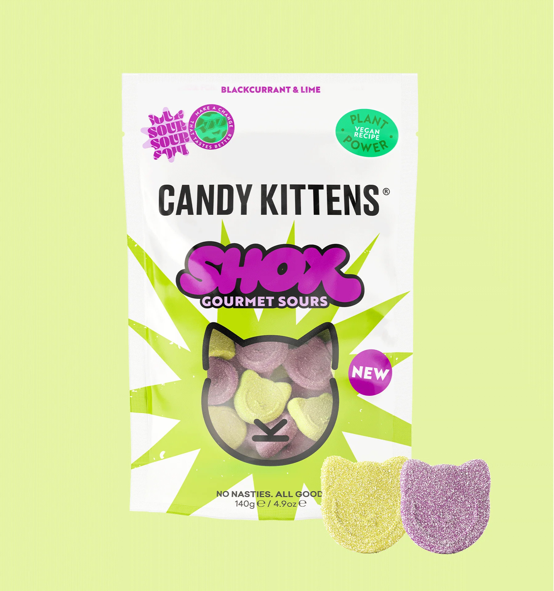 Candy Kittens SHOX Blackcurrant and Lime