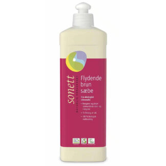 Brun sæbe, flydende 0,5 L