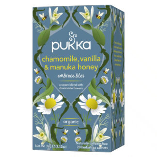 Chamomile, Vanilla & Manuka honey te, økologisk