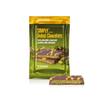 Glutenfri Dubai Chokolade, Simply Chocolate - OBS kan indehold spor af hvede