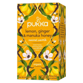 Lemon, Ginger & Manuka Honey te, økologisk