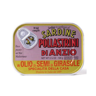 Sardiner i solsikkeolie