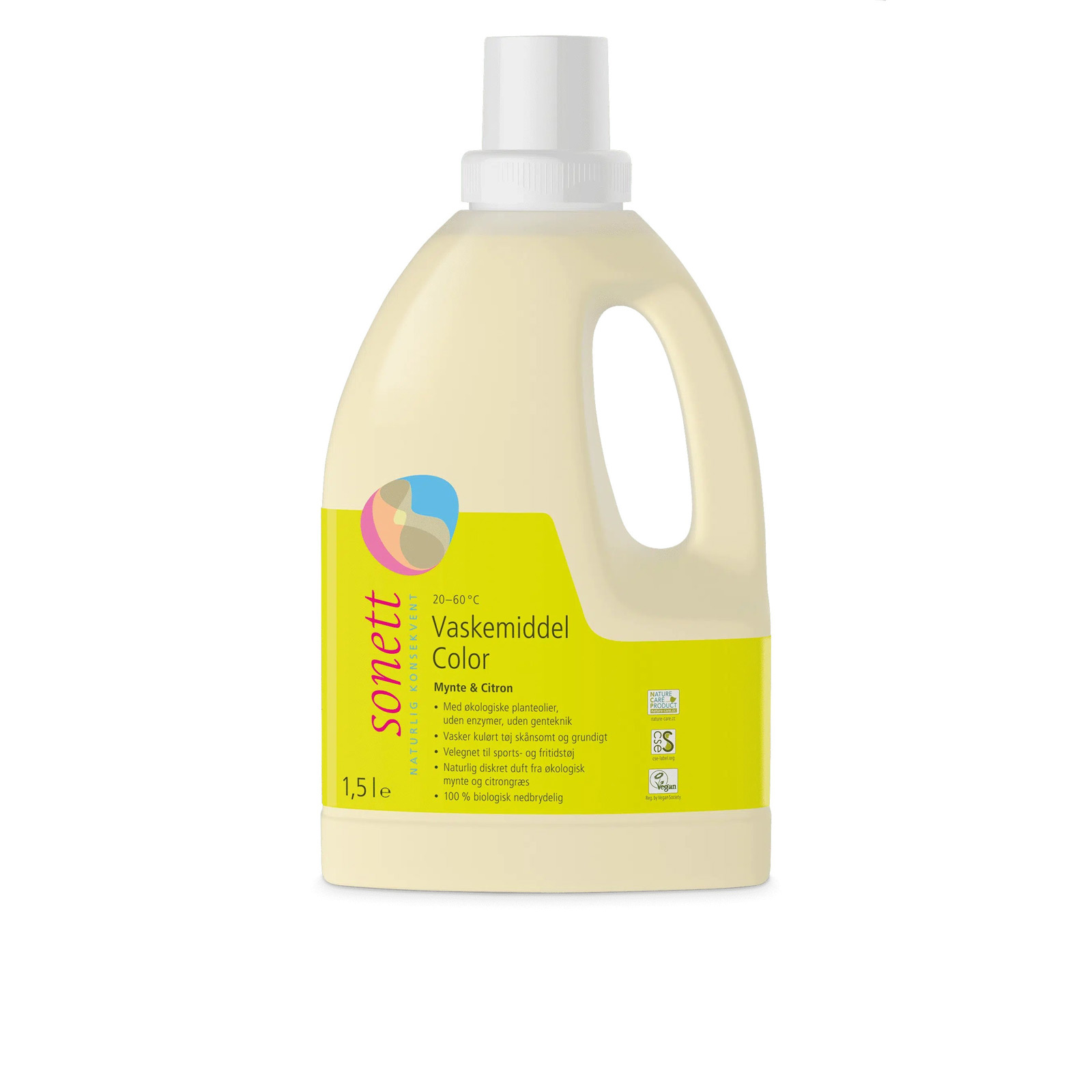 Vaskemiddel Color Mynte Og Citron 15l