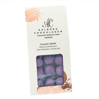 Crunchy chokoladelakrids, glutenfri drageé