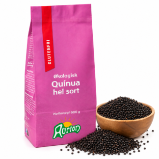 Sort Quinua hel - økologisk og glutenfri - Aurion