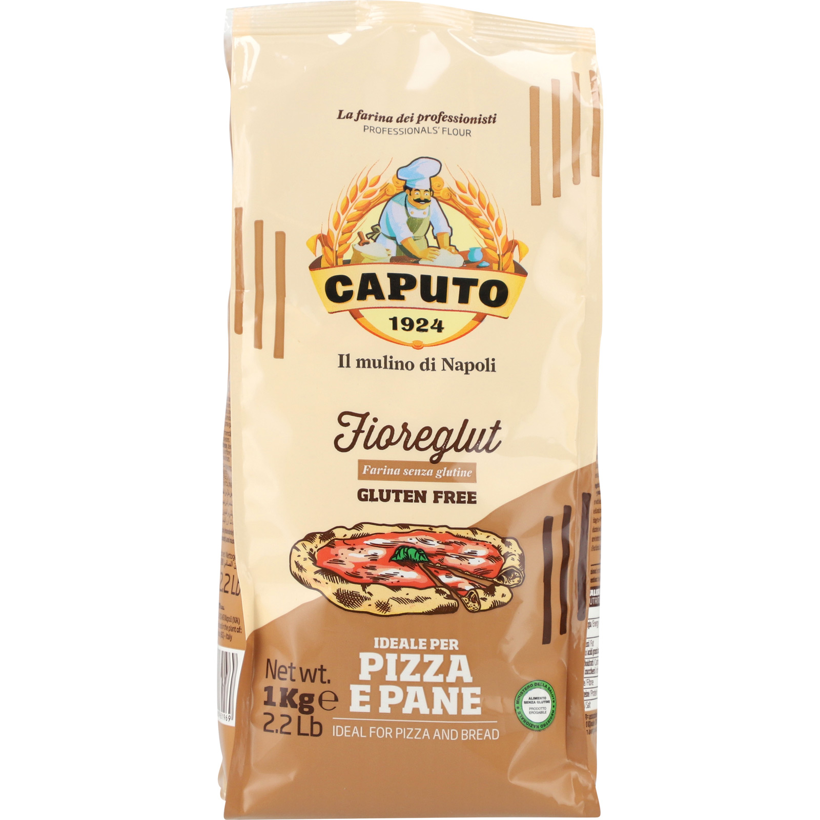 Glutenfri pizzamel, Caputo FioreGlut, 1kg
