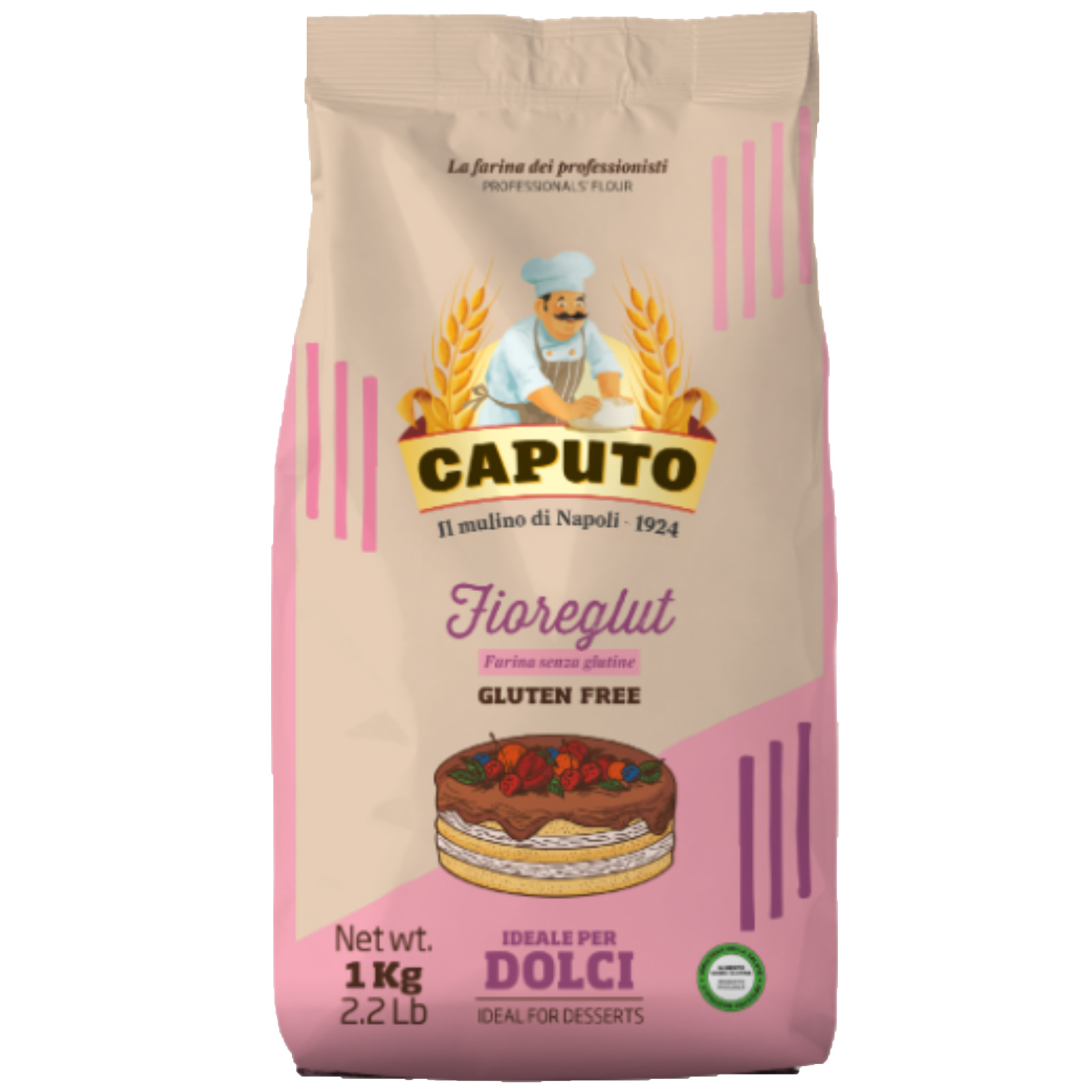 Glutenfri kagemel, Caputo FioreGlut, 1kg