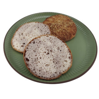 Misfarvet glutenfri burgerboller