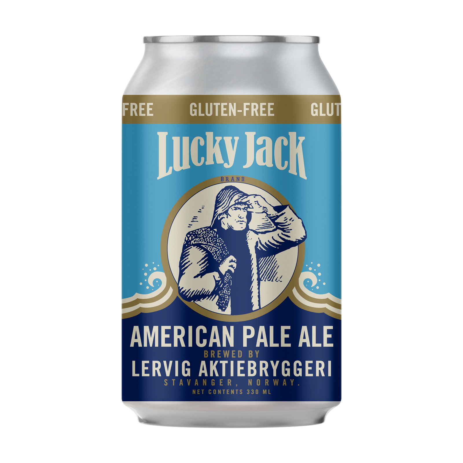 Lucky Jack, Lervig, Glutenfri Pale Ale (4,7%)