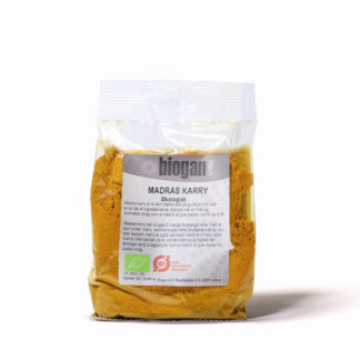 Biogan økologisk og glutenfri karry madras Glutenfri madras karry