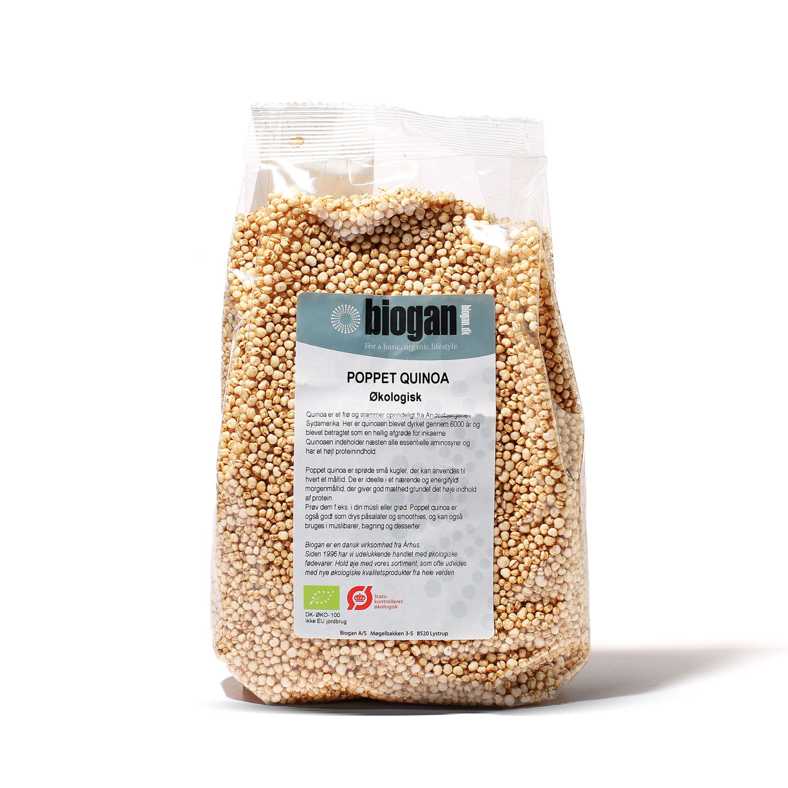 Poppet quinoa, økologisk – OBS kan indeholde spor af gluten