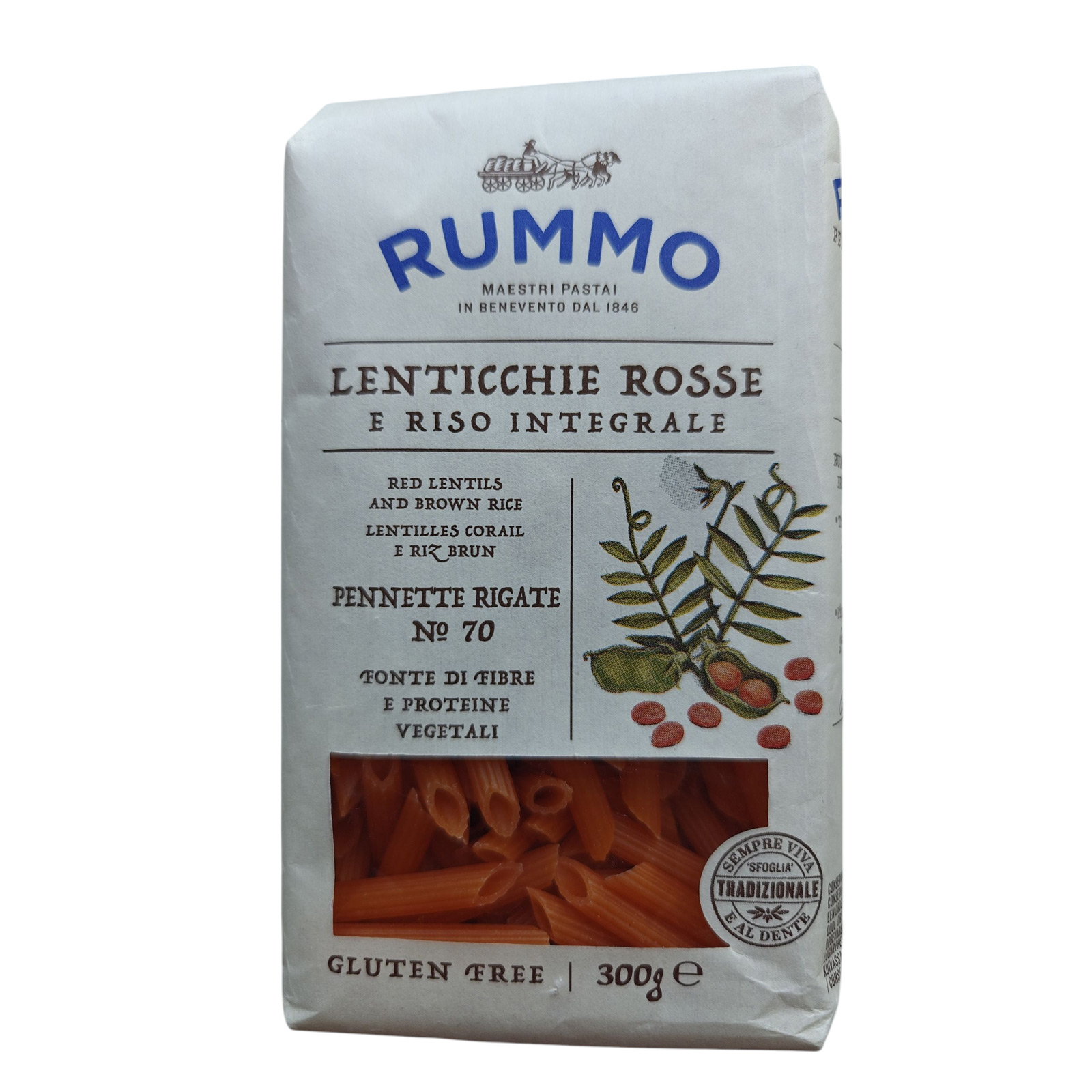 Rummo Penne af røde linser No. 70