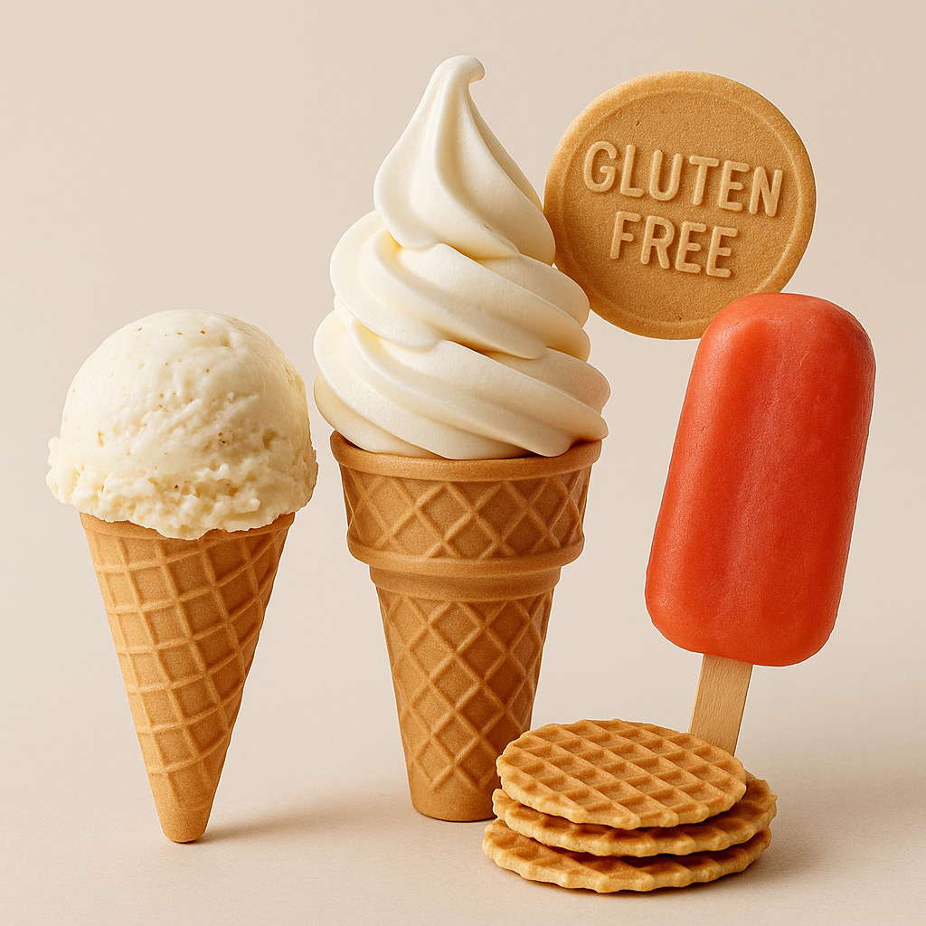Er der gluten i is?