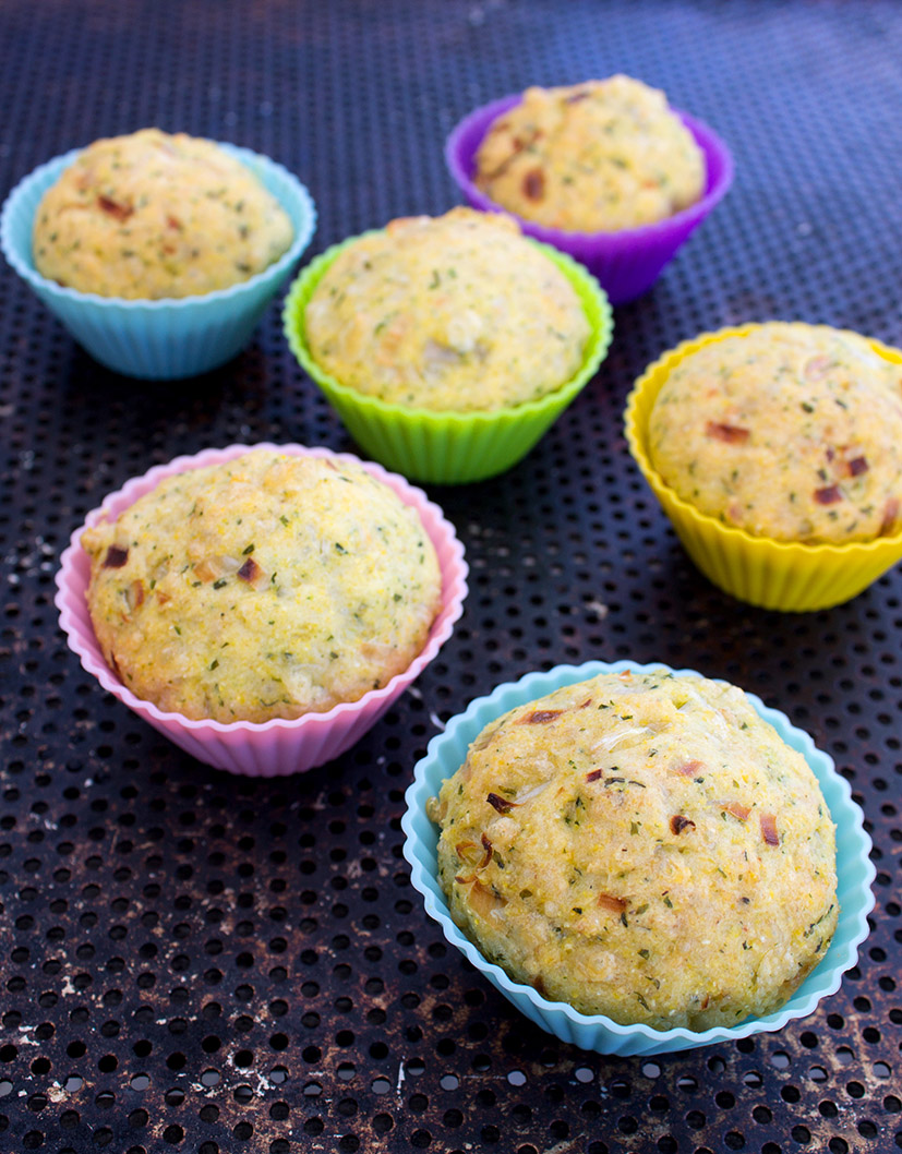 Opskrift på æggefri og glutenfri madmuffins fra Lindroos Æggefri og glutenfri madmuffins