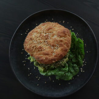 Glutenfri burgerbolle i varmefast folie