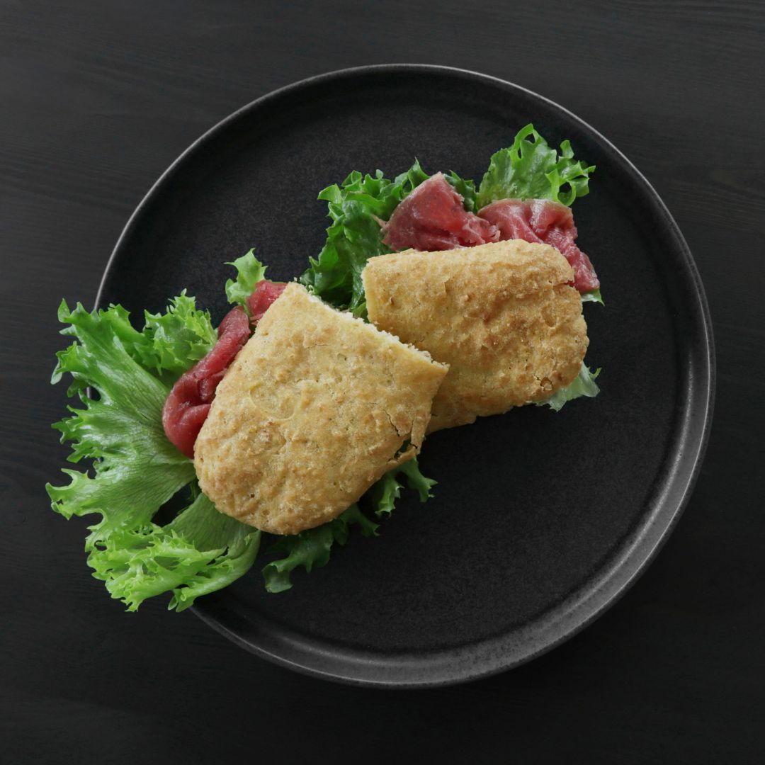 Lyst sandwichbrød, varmefast folie, glutenfri, laktosefri og økologisk, 6x1 stk